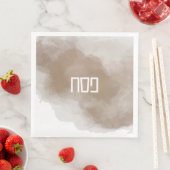 Waterverf pesachnapins servet (Insitu)