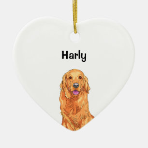 Waterverf Pet Photo Ornament Gift voor Labrador