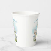 Waterverf Peter Rabbit Bunny Baby Boy Papieren Bekers (Rechts)