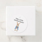 Waterverf Peter Rabbit Veggie Basket Baby shower Bedankjes Labels (In situ)