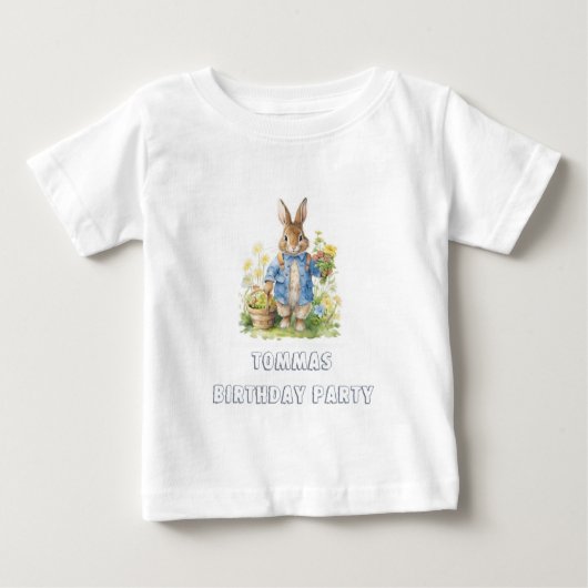 Waterverf Peter Rabbit Verjaardag (Voorkant)