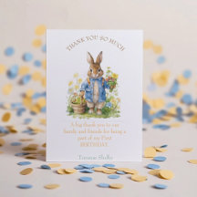 Waterverf Peter Rabbit Verjaardag