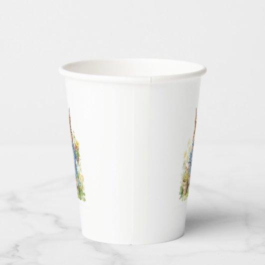 Waterverf Peter Rabbit Verjaardag Papieren Bekers (Rechts)