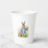 Waterverf Peter Rabbit Verjaardag Papieren Bekers (Voorkant)