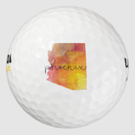 Waterverf Phoenix Arizona Golfballen