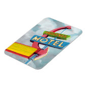 Waterverf Phoenix Motel Magneet (Linkerzijde)