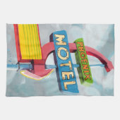 Waterverf Phoenix Motel Theedoek (Horizontaal)