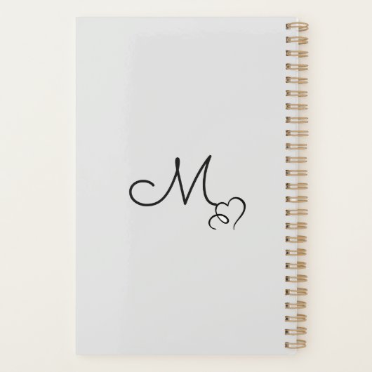 Waterverf PHOTO Wedding Planner (Achterkant)