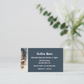 Waterverf  Piano Sales Tuner Docent Visitekaartje (Staand voorkant)