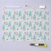 Waterverf Pickleball Snowmen Tissuepapier (Craft)