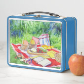 Waterverf picknickdatum (In situ)