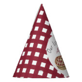 Waterverf Pie Kids Verjaardag Feesthoedjes (Links)