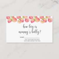 Waterverf piept hoe groot de buik van mama is