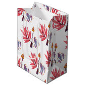 Waterverf pijl en diamant medium cadeauzakje (Voorkant Gekanteld)