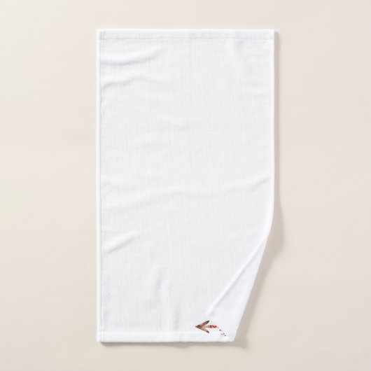 Waterverf pijl voor de bloeding bad handdoek (Handdoek)