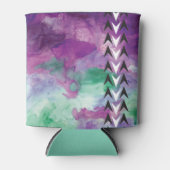 Waterverf pijlpunt kan ontwerpen blikjeskoeler (Voorkant)