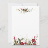 Waterverf Pijn Cones & Eucalyptuskerstmis (Achterkant)