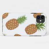 Waterverf pijnappelpatroon 1 Case-Mate iPhone case (Achterkant (horizontaal))
