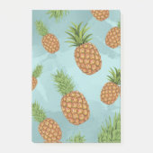 Waterverf pijnappelpatroon 2 post-it® notes (Voorkant)