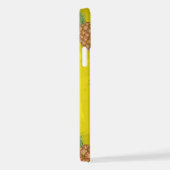 Waterverf pijnappelpatroon 3 iPhone hoesje (Rechterkant)