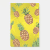 Waterverf pijnappelpatroon 3 post-it® notes (Voorkant)