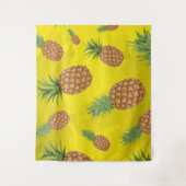 Waterverf pijnappelpatroon 3 wandkleed (Voorkant)