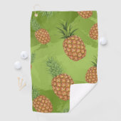 Waterverf pijnappelpatroon 4 golfhanddoek (Insitu)