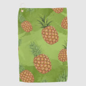 Waterverf pijnappelpatroon 4 golfhanddoek (Voorkant)