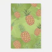 Waterverf pijnappelpatroon 4 post-it® notes (Voorkant)