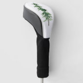Waterverf Pijnboom Golfheadcover (Schuin)