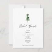 Waterverf Pijnboom Kaart (Voorkant)