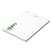 Waterverf Pijnboom Notitieblok (Linkerzijde)