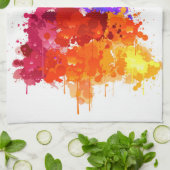 Waterverf Pijnboom Theedoek (Gevouwen)