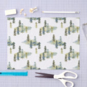 Waterverf Pijnboombos Tissuepapier (Craft)