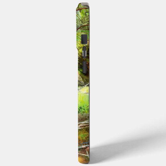 Waterverf pijnboompijn Case-Mate iPhone case (Achterkant / Links)