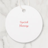 Waterverf Pijnnaalden en cadeautjes labels voor Be (Achterkant)