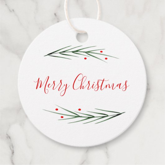 Waterverf Pijnnaalden en cadeautjes labels voor Be (Voorkant)