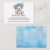 Waterverf Pilot Teddy Bear Books for Baby Informatiekaartje (Voorkant / Achterkant)