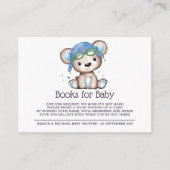 Waterverf Pilot Teddy Bear Books for Baby Informatiekaartje (Voorkant)