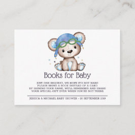 Waterverf Pilot Teddy Bear Books for Baby Informatiekaartje
