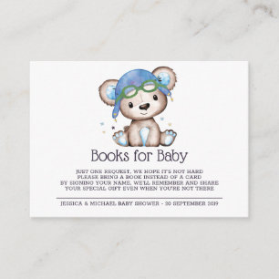 Waterverf Pilot Teddy Bear Books for Baby Informatiekaartje