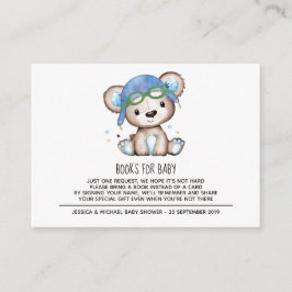 Waterverf Pilot Teddy Bear Books for Baby Informatiekaartje