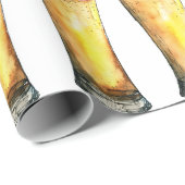 Waterverf Pilsner-bril Cadeaupapier (Rol Hoek)