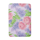 Waterverf pinda's en liezen badmat (Voorkant Verticaal)