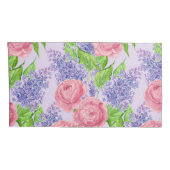 Waterverf pinda's en liezen kussensloop (Achterkant-Rechts)