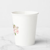 Waterverf pinda's in zachte kleuren papieren bekers (Links)