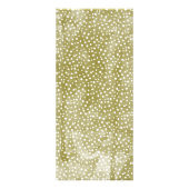 Waterverf Pine Boughs Winter Wedding Menu Kaarten (Achterkant)