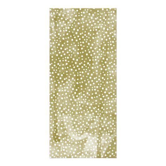 Waterverf Pine Boughs Winter Wedding Menu Kaarten (Achterkant)