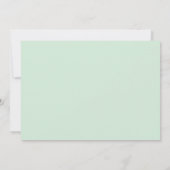 Waterverf Pine en Berry Wreatskerstkaart Kaart (Achterkant)