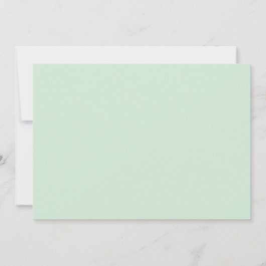 Waterverf Pine en Berry Wreatskerstkaart Kaart (Achterkant)